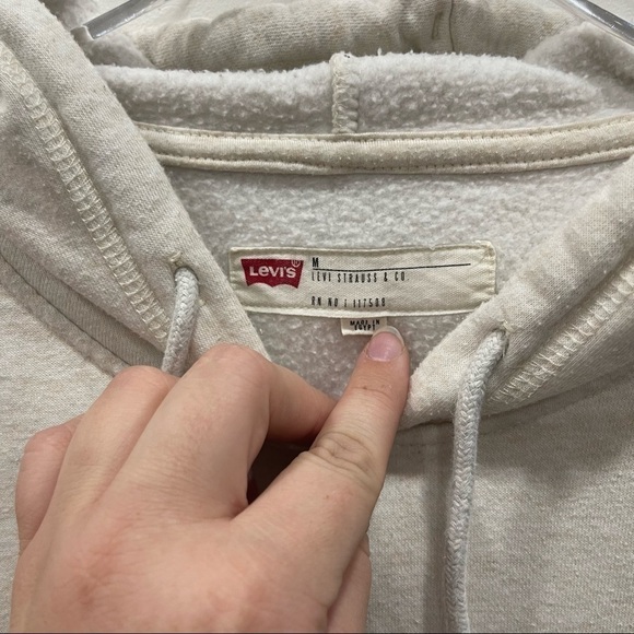 Levi’s Camo Logo Sweatshirt Hoodie Medium - Picture 6 of 7